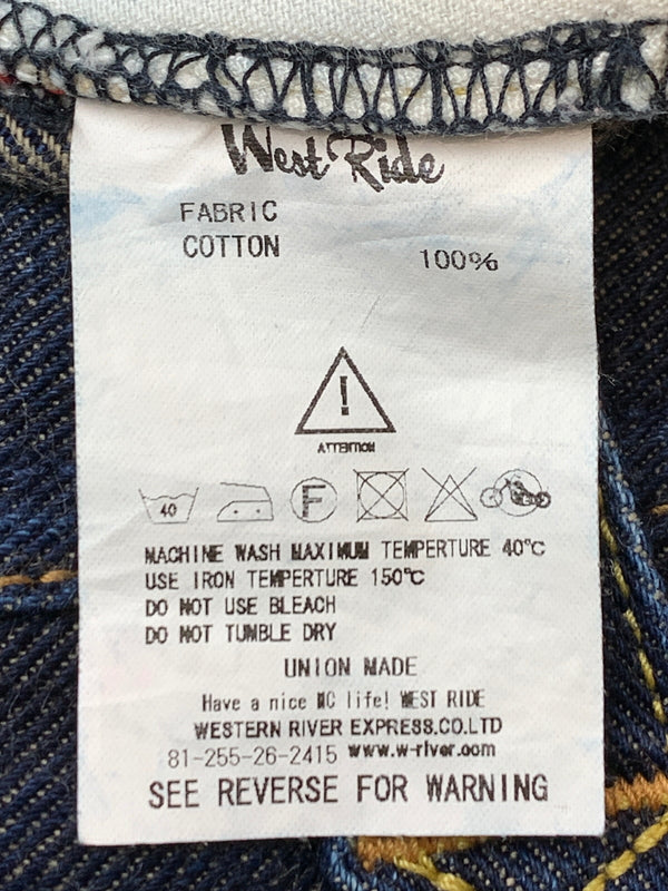 【中古品】【メンズ】 WEST RIDE ウエストライド COMFORMAX PADD DENIM PANTS コンフォマックス パッド デニム パンツ メンズボトムス ジーンズ 156-260818-em-50-min サイズ：33 カラー：インディゴ 万代Net店