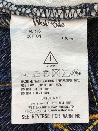 【中古品】【メンズ】 WEST RIDE ウエストライド COMFORMAX PADD DENIM PANTS コンフォマックス パッド デニム パンツ メンズボトムス ジーンズ 156-260818-em-50-min サイズ：33 カラー：インディゴ 万代Net店