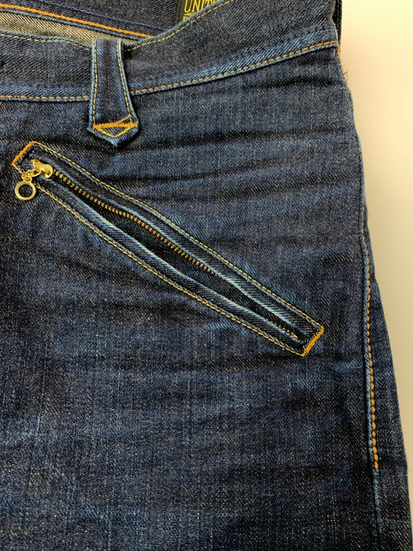 【中古品】【メンズ】 WEST RIDE ウエストライド COMFORMAX PADD DENIM PANTS コンフォマックス パッド デニム パンツ メンズボトムス ジーンズ 156-260818-em-50-min サイズ：33 カラー：インディゴ 万代Net店