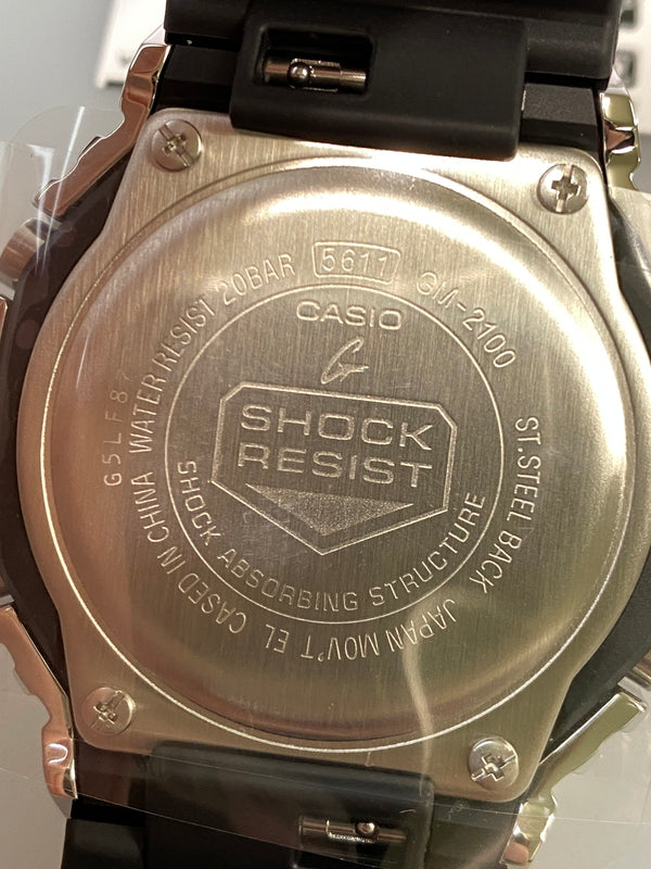 【中古美品】【メンズ】 CASIO カシオ G-SHOCK 2100 SERIES GM-2100-1AJF ジーショック 2100シリーズ クウォーツウォッチ 腕時計 196-260821-yn-35-min カラー：ブラック/シルバー 万代Net店