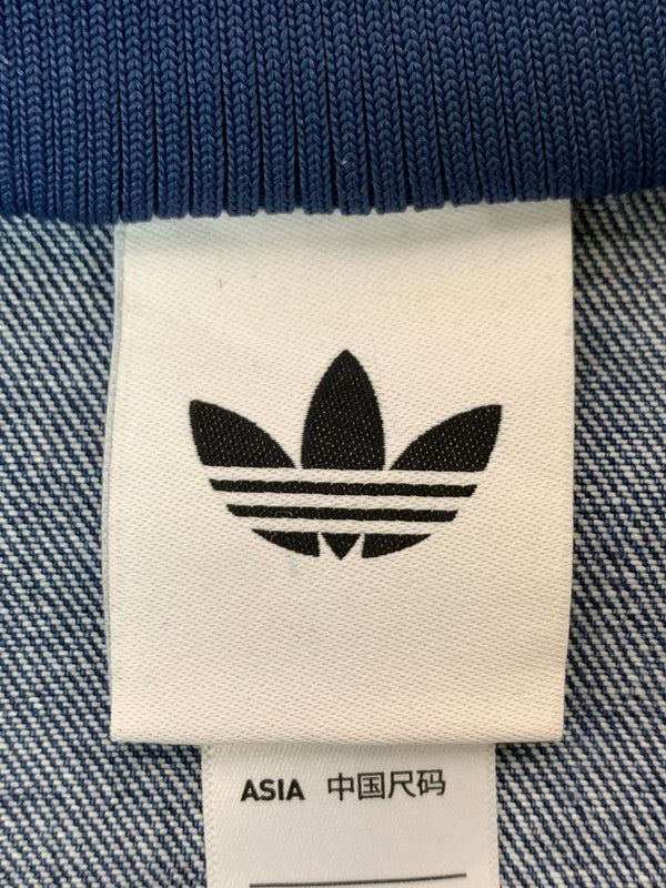 【中古品】【メンズ】 ADIDAS アディダス ADICOLOR DENIM FIREBIRD TRACK TOP KD1517 アディカラー デニム ファイヤーバード トラックトップ メンズアウター ジップアップ 148-260818-em-31-min サイズ：S カラー：インディゴ 万代Net店
