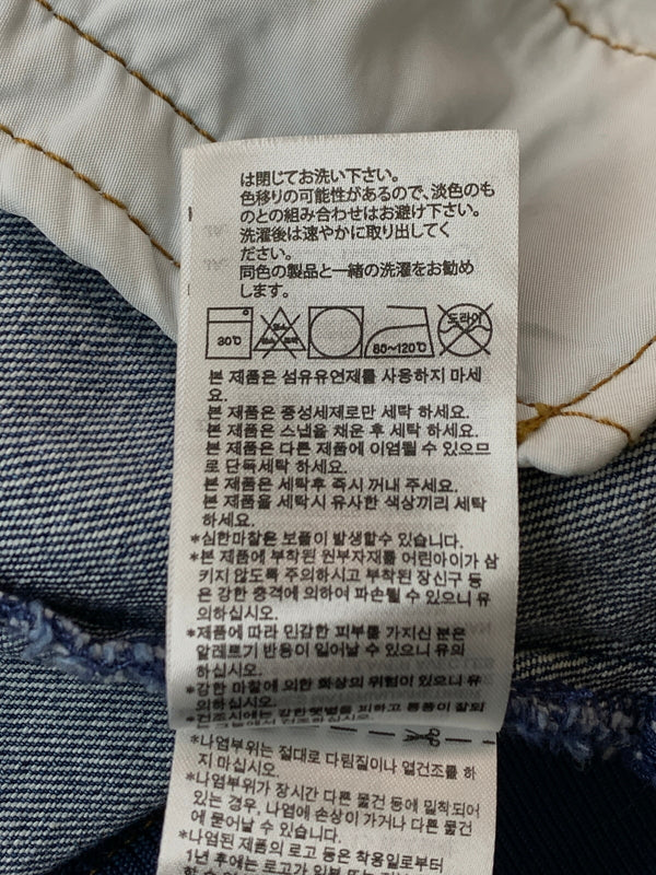 【中古品】【メンズ】 ADIDAS アディダス ADICOLOR DENIM FIREBIRD TRACK TOP KD1517 アディカラー デニム ファイヤーバード トラックトップ メンズアウター ジップアップ 148-260818-em-31-min サイズ：S カラー：インディゴ 万代Net店