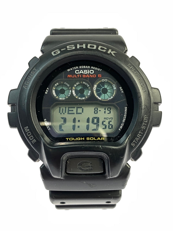 【中古品】【メンズ】 G-SHOCK ジーショック デジタル ソーラー腕時計 GW-6900 ウォッチ 196-260821-hu-09-min カラー：ブラック 万代Net店