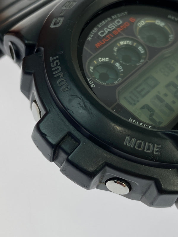 【中古品】【メンズ】 G-SHOCK ジーショック デジタル ソーラー腕時計 GW-6900 ウォッチ 196-260821-hu-09-min カラー：ブラック 万代Net店