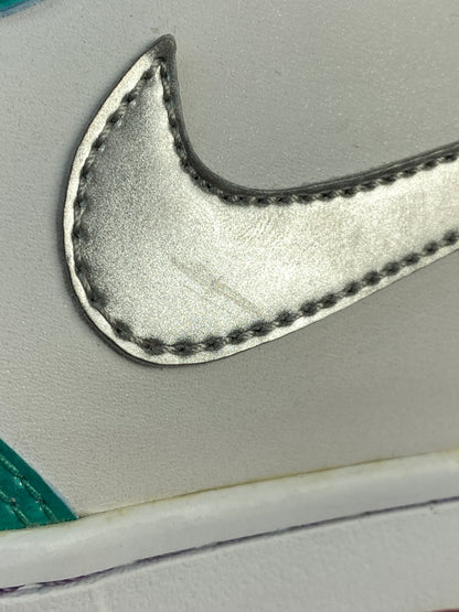 【中古品】【ボーイズ】 NIKE ナイキ 308319-101 DUNK HIGH GS ダンク ハイ ギーエス スニーカー 靴 166-260819-jt-11-min サイズ：US 5Y 23.5cm カラー：WHITE/MTLLC SLVY- 万代Net店