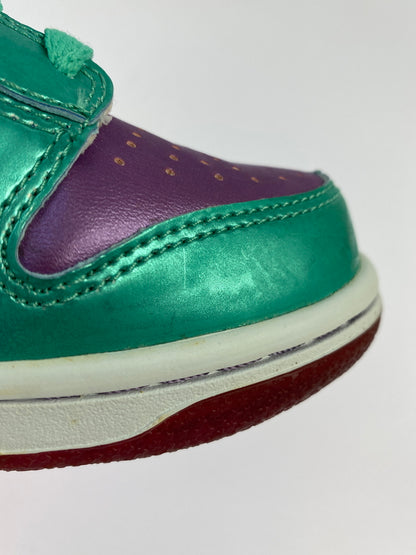 【中古品】【ボーイズ】 NIKE ナイキ 308319-101 DUNK HIGH GS ダンク ハイ ギーエス スニーカー 靴 166-260819-jt-11-min サイズ：US 5Y 23.5cm カラー：WHITE/MTLLC SLVY- 万代Net店