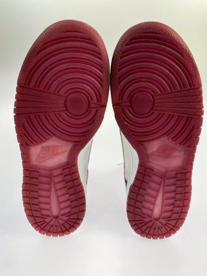 【中古品】【ボーイズ】 NIKE ナイキ 308319-101 DUNK HIGH GS ダンク ハイ ギーエス スニーカー 靴 166-260819-jt-11-min サイズ：US 5Y 23.5cm カラー：WHITE/MTLLC SLVY- 万代Net店