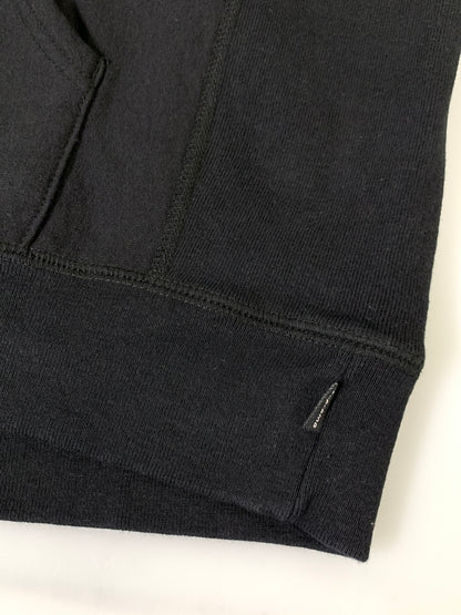 【中古品】【メンズ】 SUPREME シュプリーム × KAWS カウズ CHALK LOGO HOODED SWEATSHIRT チョーク ロゴ フーデッド スウェットシャツ メンズ トップス パーカー 長袖 149-260818-em-27-min サイズ：L カラー：ブラック 万代Net店