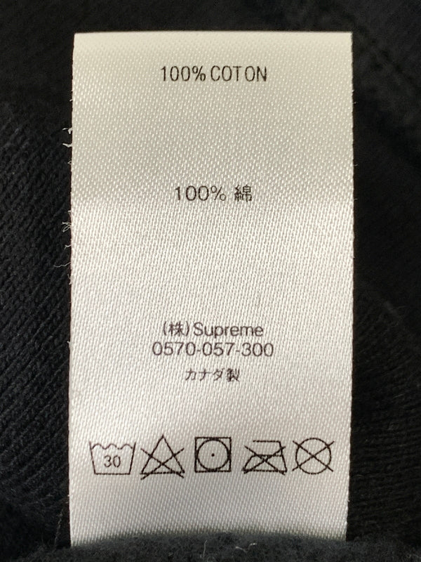【中古品】【メンズ】 SUPREME シュプリーム × KAWS カウズ CHALK LOGO HOODED SWEATSHIRT チョーク ロゴ フーデッド スウェットシャツ メンズ トップス パーカー 長袖 149-260818-em-27-min サイズ：L カラー：ブラック 万代Net店