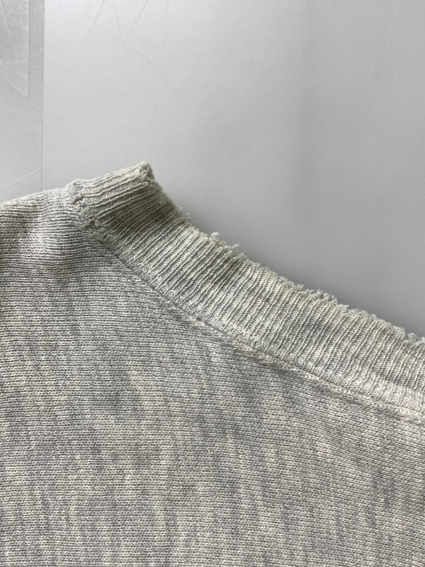 【現状渡し品】【メンズ】 CHAMPION チャンピオン 90's REVERS WEAVE COLLEGE SWEATSHIRT 90年代 リバースウィーブ カレッジ スウェットシャツ トレーナー トップス 146-260821-yn-22-min サイズ：XL カラー：ライトグレー 万代Net店