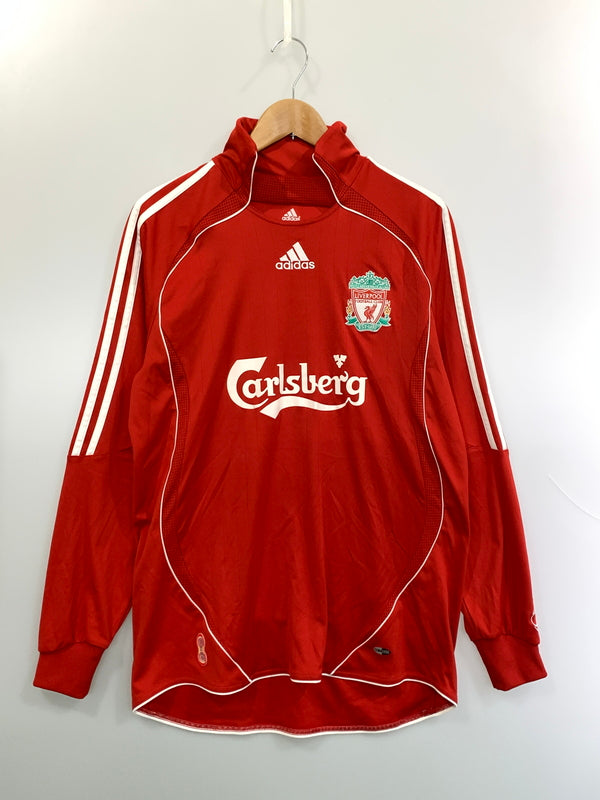 【中古品】【メンズ】 ADIDAS アディダス 2006 2008 リバプール 長袖ユニフォーム 長袖 サッカーシャツ メンズ 148-260818-em-32-min サイズ：O カラー：レッド 万代Net店