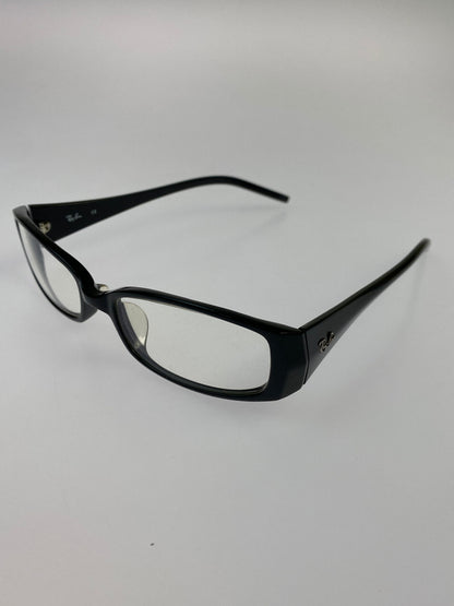 【中古品】【メンズ】 RAY-BAN レイバン メガネ RB5108 眼鏡 アイウェア アクセサリー 203-260821-hu-14-min サイズ：53□18 145 カラー：ブラック 万代Net店