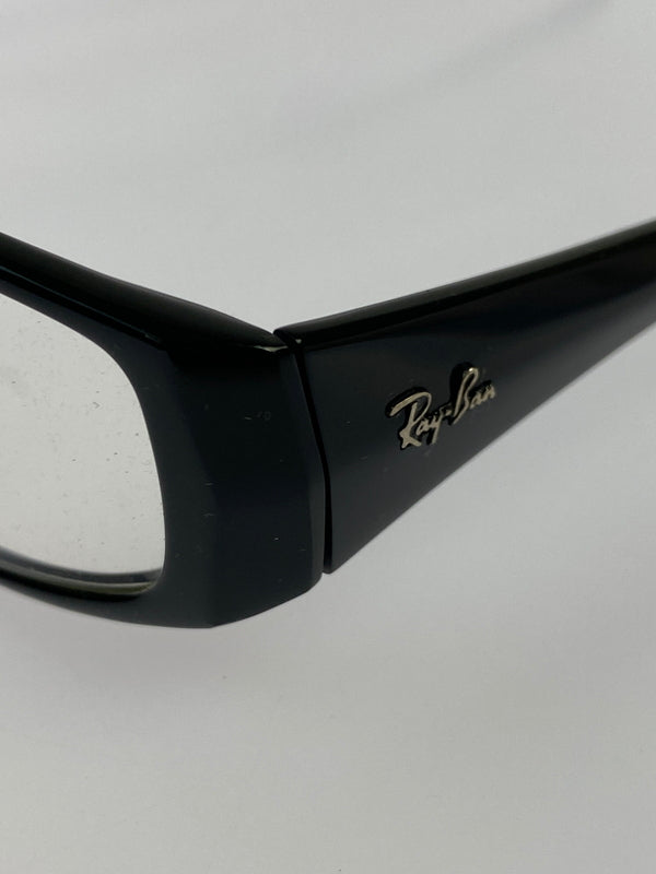【中古品】【メンズ】 RAY-BAN レイバン メガネ RB5108 眼鏡 アイウェア アクセサリー 203-260821-hu-14-min サイズ：53□18 145 カラー：ブラック 万代Net店