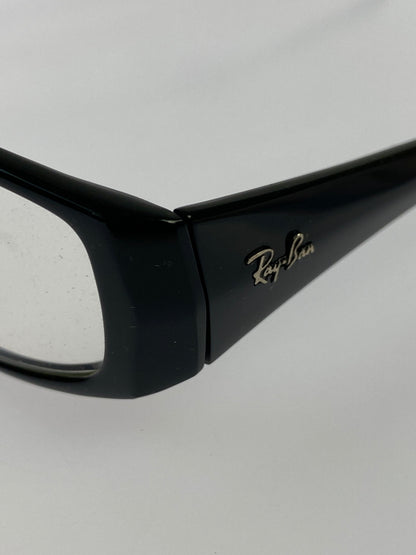 【中古品】【メンズ】 RAY-BAN レイバン メガネ RB5108 眼鏡 アイウェア アクセサリー 203-260821-hu-14-min サイズ：53□18 145 カラー：ブラック 万代Net店