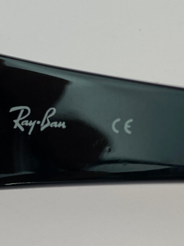【中古品】【メンズ】 RAY-BAN レイバン メガネ RB5108 眼鏡 アイウェア アクセサリー 203-260821-hu-14-min サイズ：53□18 145 カラー：ブラック 万代Net店