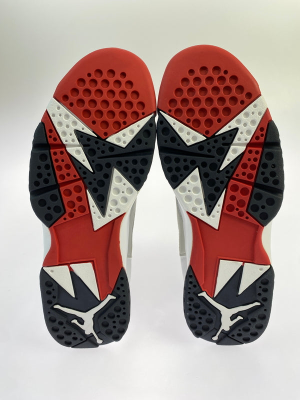 【中古品】【メンズ】 NIKE ナイキ 04年製 AIR JORDAN 7 RETRO OLYMPIC 304775-171 エアージョーダン7 レトロ スニーカー 靴 160-260819-jt-03-min サイズ：US 9.5 27.5cm カラー：WHITE/MT GOLD NAVY-TRUE RED 万代Net店