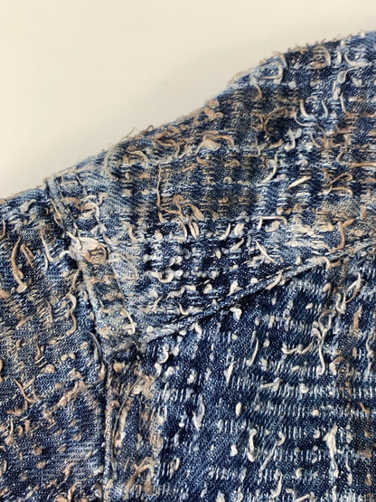【中古品】【メンズ】 DIESEL ディーゼル DENIM ZIP JACKET D-IVAR-S1 デニム ジップ ジャケット メンズ アウター ジップアップ 141-260818-em-16-min サイズ：M カラー：ブルー系 万代Net店