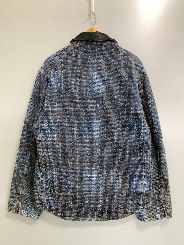 【中古品】【メンズ】 DIESEL ディーゼル DENIM ZIP JACKET D-IVAR-S1 デニム ジップ ジャケット メンズ アウター ジップアップ 141-260818-em-16-min サイズ：M カラー：ブルー系 万代Net店