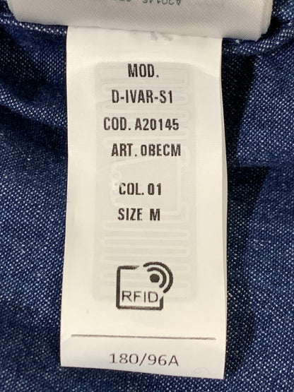 【中古品】【メンズ】 DIESEL ディーゼル DENIM ZIP JACKET D-IVAR-S1 デニム ジップ ジャケット メンズ アウター ジップアップ 141-260818-em-16-min サイズ：M カラー：ブルー系 万代Net店