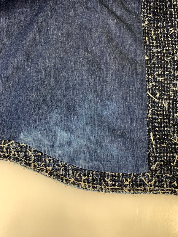 【中古品】【メンズ】 DIESEL ディーゼル DENIM ZIP JACKET D-IVAR-S1 デニム ジップ ジャケット メンズ アウター ジップアップ 141-260818-em-16-min サイズ：M カラー：ブルー系 万代Net店