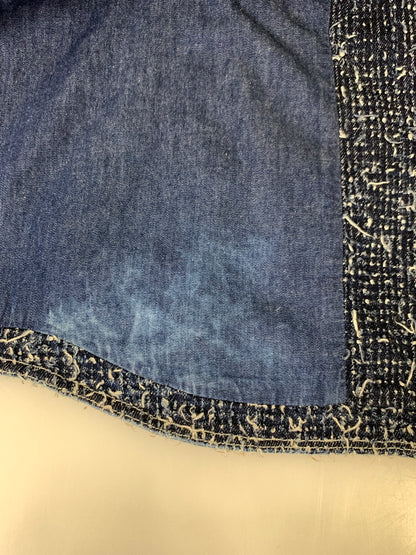 【中古品】【メンズ】 DIESEL ディーゼル DENIM ZIP JACKET D-IVAR-S1 デニム ジップ ジャケット メンズ アウター ジップアップ 141-260818-em-16-min サイズ：M カラー：ブルー系 万代Net店
