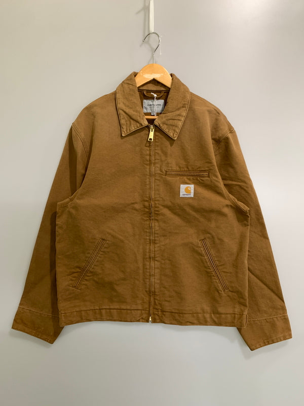 【中古品】【メンズ】 CARHARTT WIP カーハート DETROIT JACKET IO34819-26S デトロイトジャケット メンズ アウター ジップアップ ブルゾン 142-260818-em-19-min サイズ：L カラー：ブラウン 万代Net店