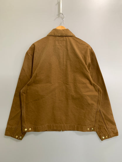 【中古品】【メンズ】 CARHARTT WIP カーハート DETROIT JACKET IO34819-26S デトロイトジャケット メンズ アウター ジップアップ ブルゾン 142-260818-em-19-min サイズ：L カラー：ブラウン 万代Net店