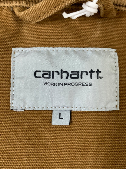 【中古品】【メンズ】 CARHARTT WIP カーハート DETROIT JACKET IO34819-26S デトロイトジャケット メンズ アウター ジップアップ ブルゾン 142-260818-em-19-min サイズ：L カラー：ブラウン 万代Net店