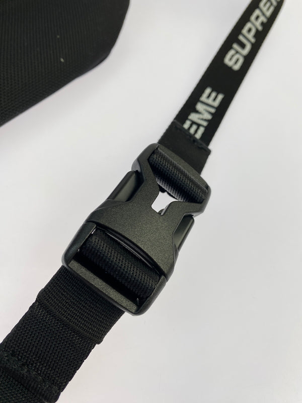 【中古品】【メンズ】 SUPREME シュプリーム 22AW SMALL WAIST BAG スモール ウエスト バッグ 188-260821-hu-37-min カラー：ブラック 万代Net店
