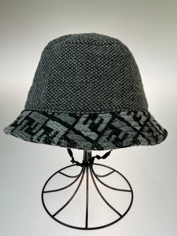【中古品】【メンズ/レディース】 FENDI フェンディ WOOL BUCKET HAT ウール バケット ハット 帽子 183-260823-em-36-min カラー：グレー系 万代Net店