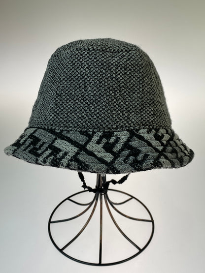 【中古品】【メンズ/レディース】 FENDI フェンディ WOOL BUCKET HAT ウール バケット ハット 帽子 183-260823-em-36-min カラー：グレー系 万代Net店
