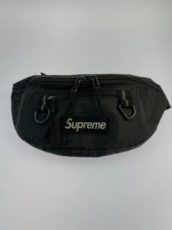 【中古品】【メンズ】 SUPREME シュプリーム 19SS WAIST BAG ウエスト バッグ カバン 188-260821-hu-36-min カラー：ブラック 万代Net店