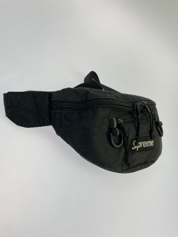 【中古品】【メンズ】 SUPREME シュプリーム 19SS WAIST BAG ウエスト バッグ カバン 188-260821-hu-36-min カラー：ブラック 万代Net店