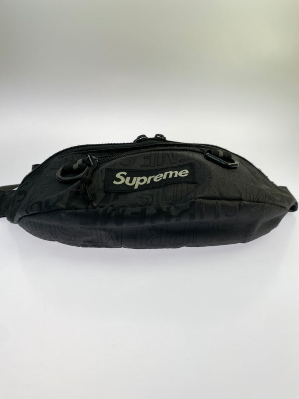 【中古品】【メンズ】 SUPREME シュプリーム 19SS WAIST BAG ウエスト バッグ カバン 188-260821-hu-36-min カラー：ブラック 万代Net店