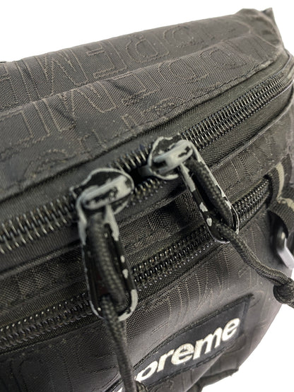 【中古品】【メンズ】 SUPREME シュプリーム 19SS WAIST BAG ウエスト バッグ カバン 188-260821-hu-36-min カラー：ブラック 万代Net店