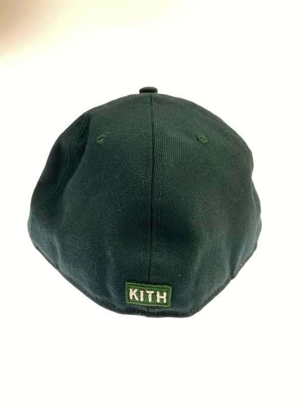【中古品】【メンズ】 NEW ERA×KITH ニューエラ キス METS CAP メッツ キャップ 帽子 185-260821-hu-19-min サイズ：8 63.5ｃｍ カラー：グリーン系 万代Net店