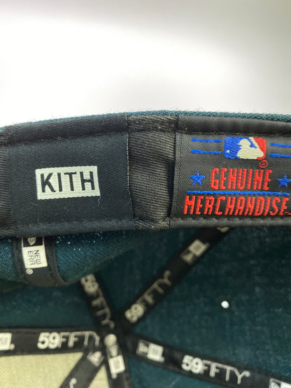 【中古品】【メンズ】 NEW ERA×KITH ニューエラ キス METS CAP メッツ キャップ 帽子 185-260821-hu-19-min サイズ：8 63.5ｃｍ カラー：グリーン系 万代Net店