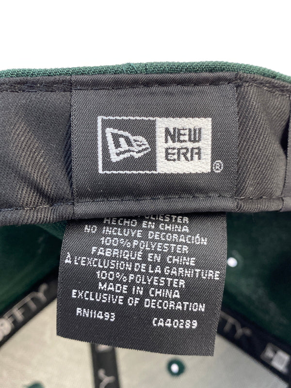 【中古品】【メンズ】 NEW ERA×ARMOIRE ニューエラ アーモワール LOGO CAP ロゴキャップ 帽子 185-260821-hu-18-min サイズ：8 63.5ｃｍ カラー：グリーン 万代Net店