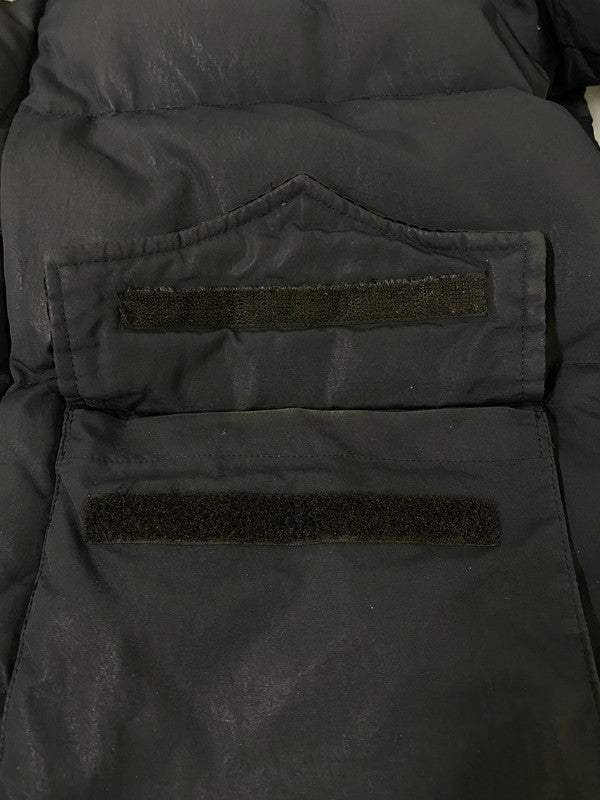 【中古品】【メンズ】 A BATHING APE アベイシングエイプ 90S LS DOWN JACKET 90年代 ロングスリーブ ダウン ジャケット アウター上着 142-260822-hu-13-min サイズ：XL カラー：ネイビー/ブラック 万代Net店