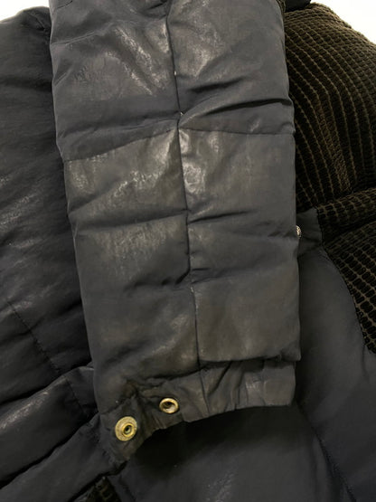 【中古品】【メンズ】 A BATHING APE アベイシングエイプ 90S LS DOWN JACKET 90年代 ロングスリーブ ダウン ジャケット アウター上着 142-260822-hu-13-min サイズ：XL カラー：ネイビー/ブラック 万代Net店