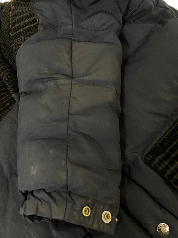 【中古品】【メンズ】 A BATHING APE アベイシングエイプ 90S LS DOWN JACKET 90年代 ロングスリーブ ダウン ジャケット アウター上着 142-260822-hu-13-min サイズ：XL カラー：ネイビー/ブラック 万代Net店