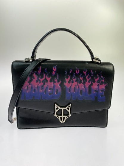 【中古品】【メンズ】 NAKED WOLFE ネイキッド ウルフ ショルダーバッグ カバン 188-260821-hu-41-min カラー：ブラック 万代Net店