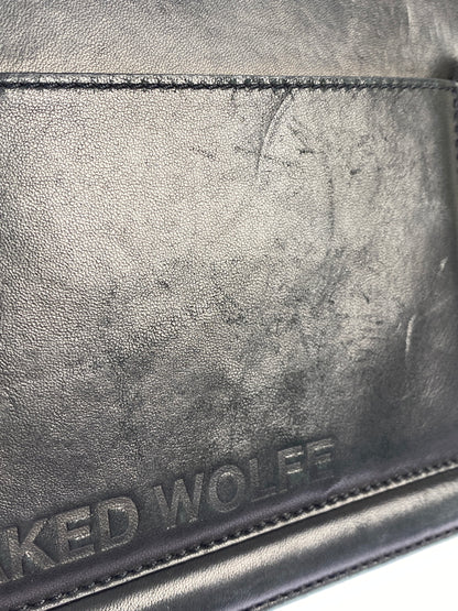 【中古品】【メンズ】 NAKED WOLFE ネイキッド ウルフ ショルダーバッグ カバン 188-260821-hu-41-min カラー：ブラック 万代Net店
