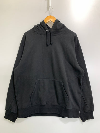 【中古品】【メンズ】 SUPREME シュプリーム CROPPED PANELS HOODED SWEATSHIRT 22SS クロップド パネルズ フーデッド スウェットシャツ メンズ トップス パーカー 149-260818-em-26-min サイズ：L カラー：ブラック 万代Net店