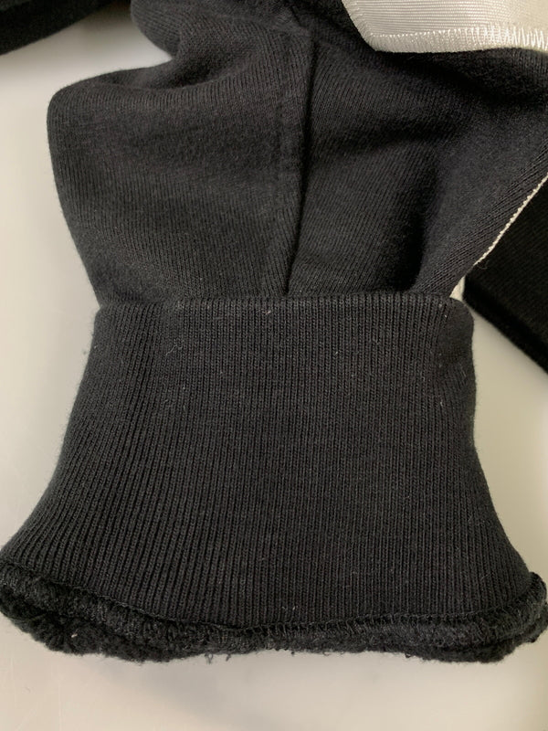 【中古品】【メンズ】 SUPREME シュプリーム CROPPED PANELS HOODED SWEATSHIRT 22SS クロップド パネルズ フーデッド スウェットシャツ メンズ トップス パーカー 149-260818-em-26-min サイズ：L カラー：ブラック 万代Net店