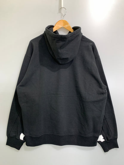 【中古品】【メンズ】 SUPREME シュプリーム CROPPED PANELS HOODED SWEATSHIRT 22SS クロップド パネルズ フーデッド スウェットシャツ メンズ トップス パーカー 149-260818-em-26-min サイズ：L カラー：ブラック 万代Net店
