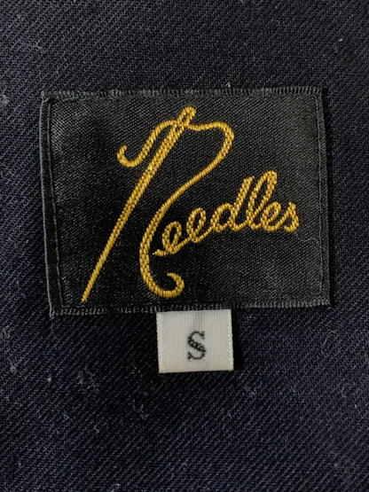 【中古品】【メンズ】 NEEDLES ニードルス STRING COWBOY SHORT POLY SLUB SATEEN MR255 ストリング カウボーイ ショート パンツ ボトムス 151-260821-yn-17-min サイズ：S カラー：ブラック 万代Net店