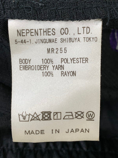 【中古品】【メンズ】 NEEDLES ニードルス STRING COWBOY SHORT POLY SLUB SATEEN MR255 ストリング カウボーイ ショート パンツ ボトムス 151-260821-yn-17-min サイズ：S カラー：ブラック 万代Net店