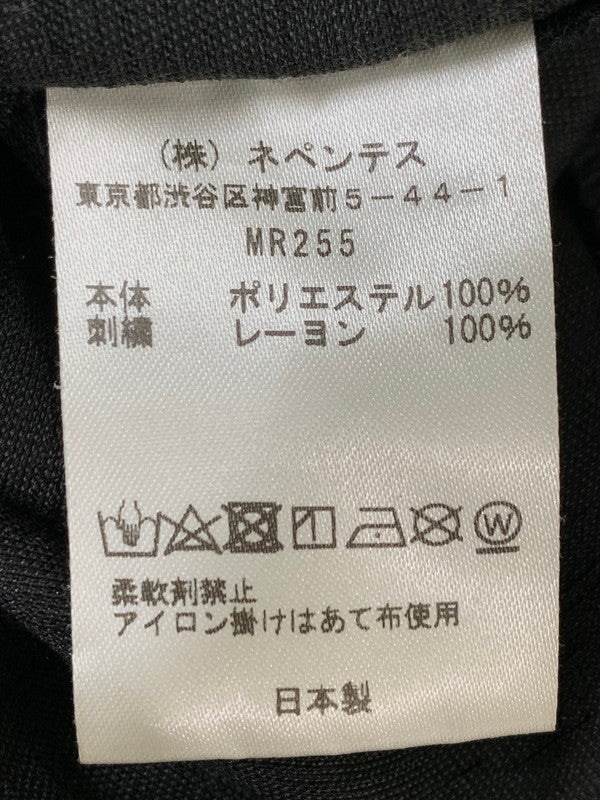 【中古品】【メンズ】 NEEDLES ニードルス STRING COWBOY SHORT POLY SLUB SATEEN MR255 ストリング カウボーイ ショート パンツ ボトムス 151-260821-yn-17-min サイズ：S カラー：ブラック 万代Net店