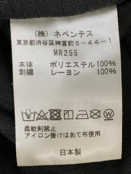 【中古品】【メンズ】 NEEDLES ニードルス STRING COWBOY SHORT POLY SLUB SATEEN MR255 ストリング カウボーイ ショート パンツ ボトムス 151-260821-yn-17-min サイズ：S カラー：ブラック 万代Net店